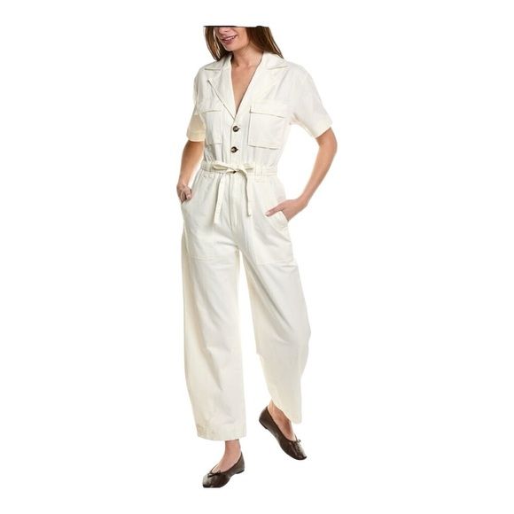 A.L.C. Augusta Utility off white Jumpsuit - Picture 1 of 10